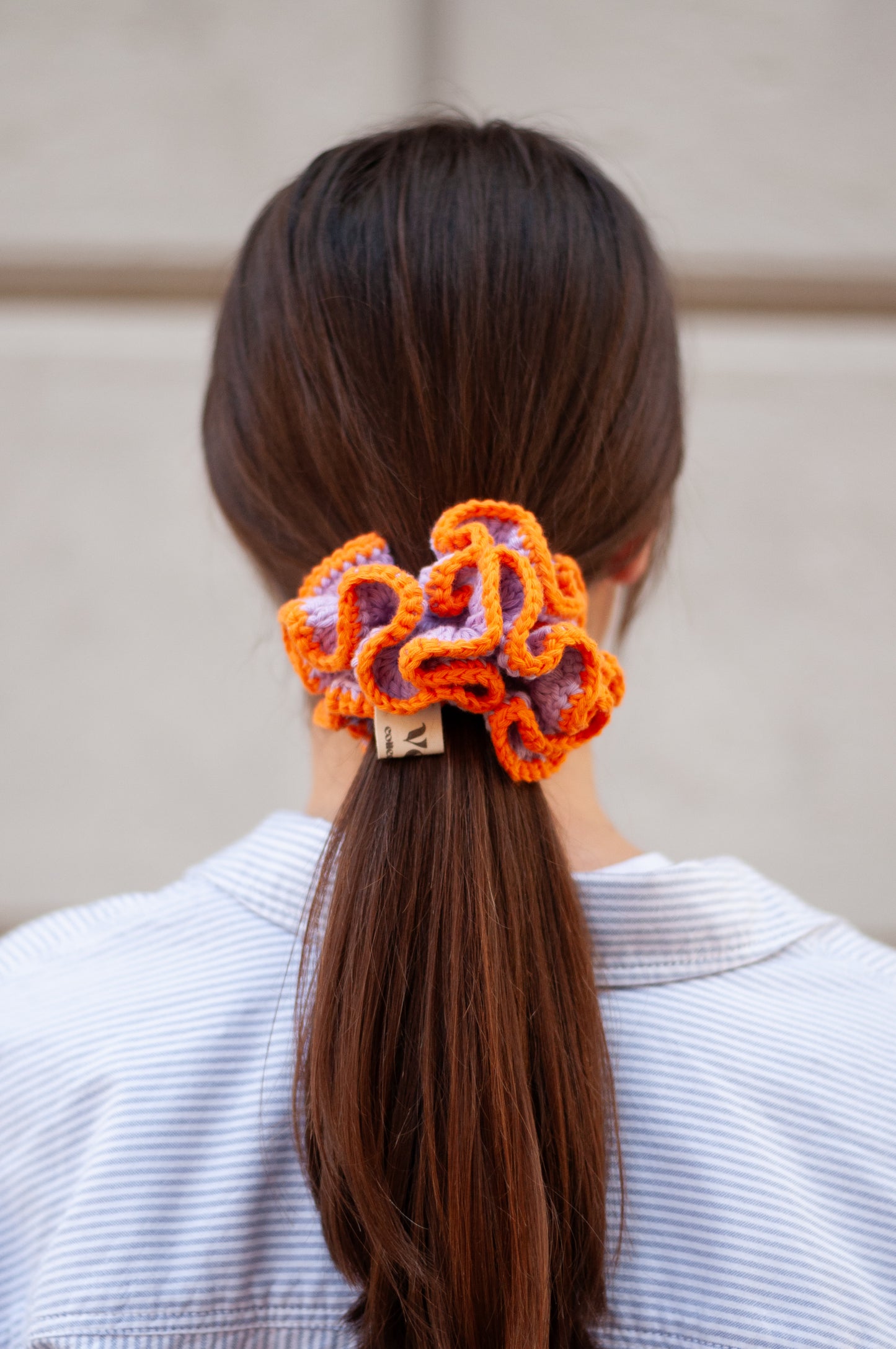 Flora Scrunchie Lilla